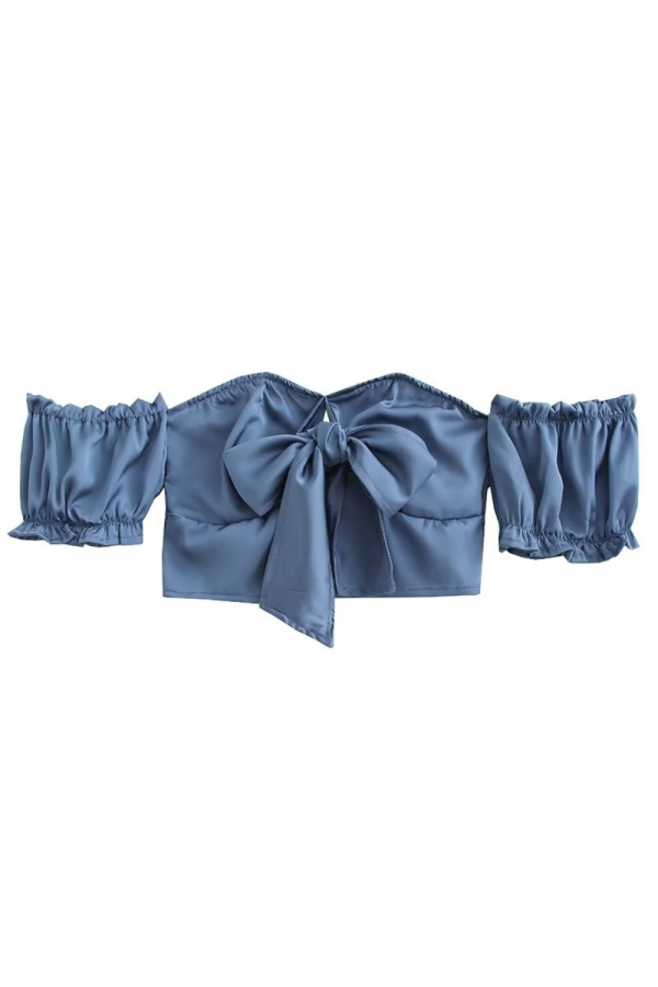 Off-Shoulder Cropped Top